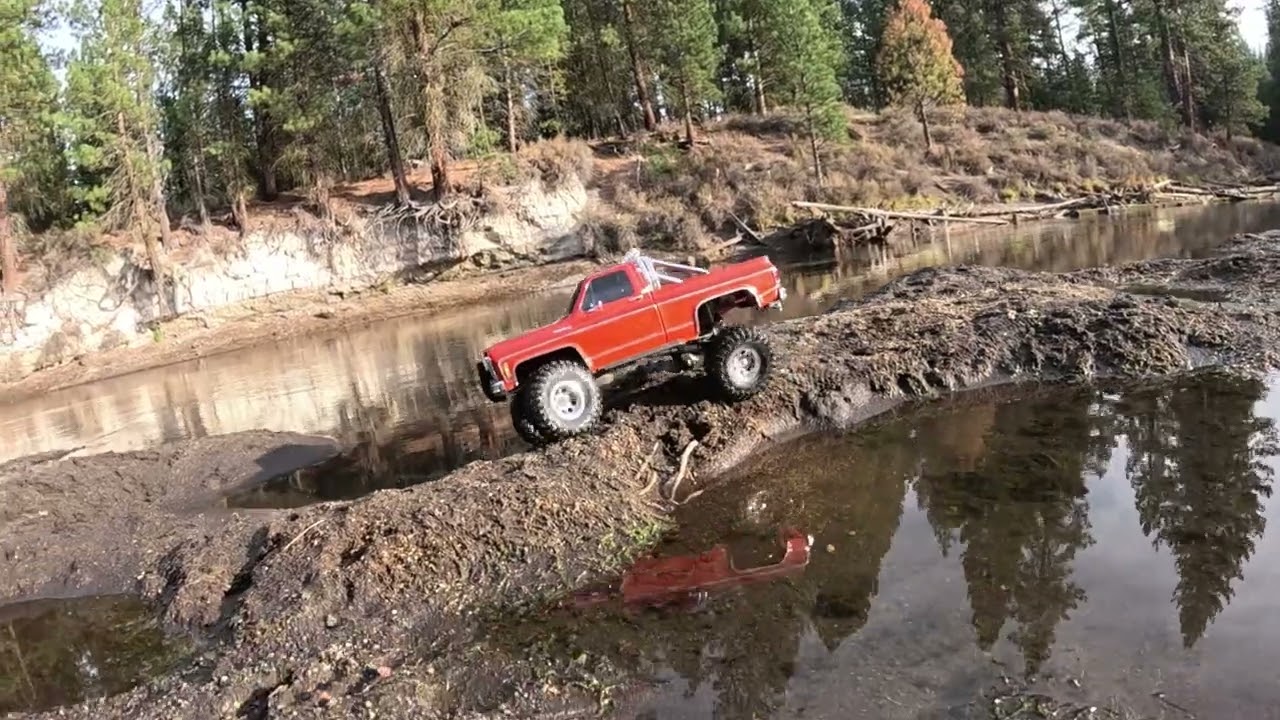 Chevy K10 River Run Lapine State Park Nov '25 #chevy #rc #rccrawler