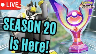 SoloQ to Master Rank! New Season!! | Pokemon Unite Season 20 |