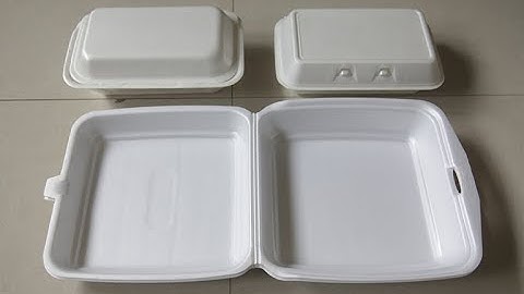 How to make eps foam food container(PS Foam Food Box Thermoforming Machine)