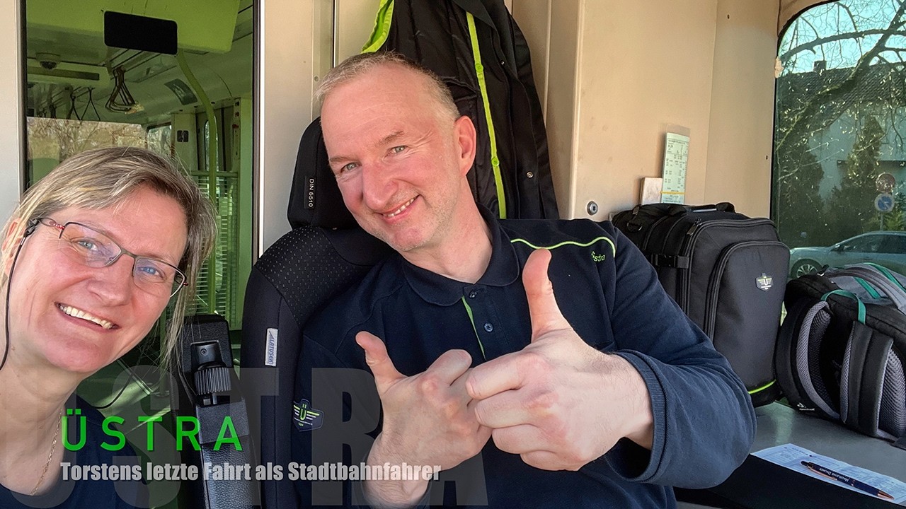 Torstens letzte Fahrt als Stadtbahnfahrer