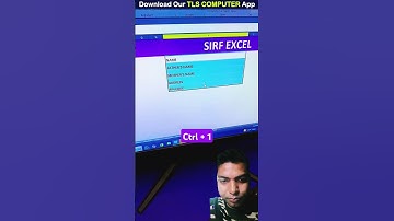 Exce से I CARD बनाओ 5 Second में 🔥😍 #exceltips​ #excel​ #tlscomputer​
