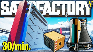 30 Computers /min Production is AMAZING Satisfactory! | Satisfactory Early Access Gameplay Ep 25