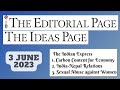 3rd June 2023 | Gargi Classes The Editorials &amp; Idea Analysis | By R.K. Lata