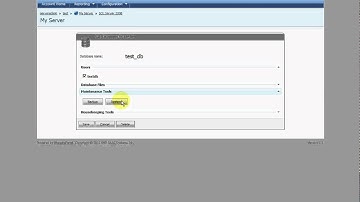 Restore MSSQL Database in WebsitePanel