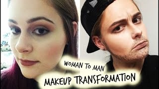 Full Woman to Man Makeup Transformation Guide