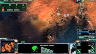 STARCRAFT 2 SCV RUSH TUTORIAL AND COMMENTARY