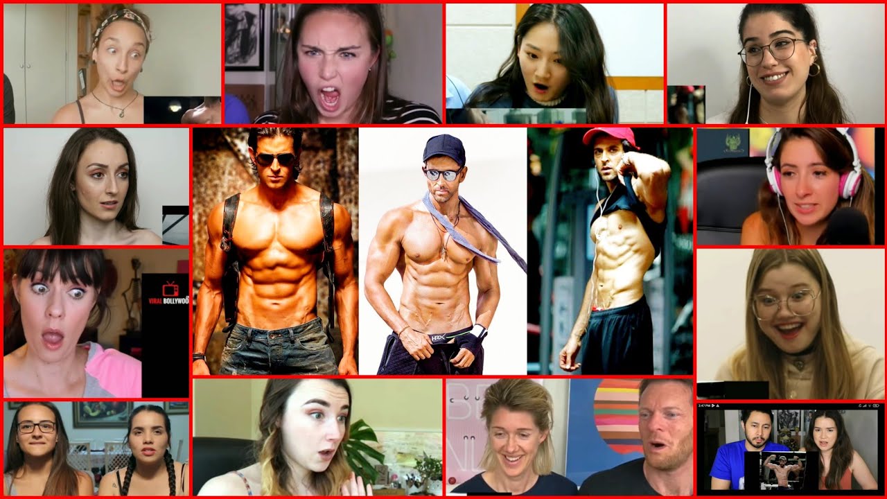 Foreigner Girls React to Hrithik Roshan Body. Fans Reaction on Hrithik Roshan Physics.