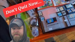 Even The Rain Cant Keep Me Down... Retro Video Game Hunting