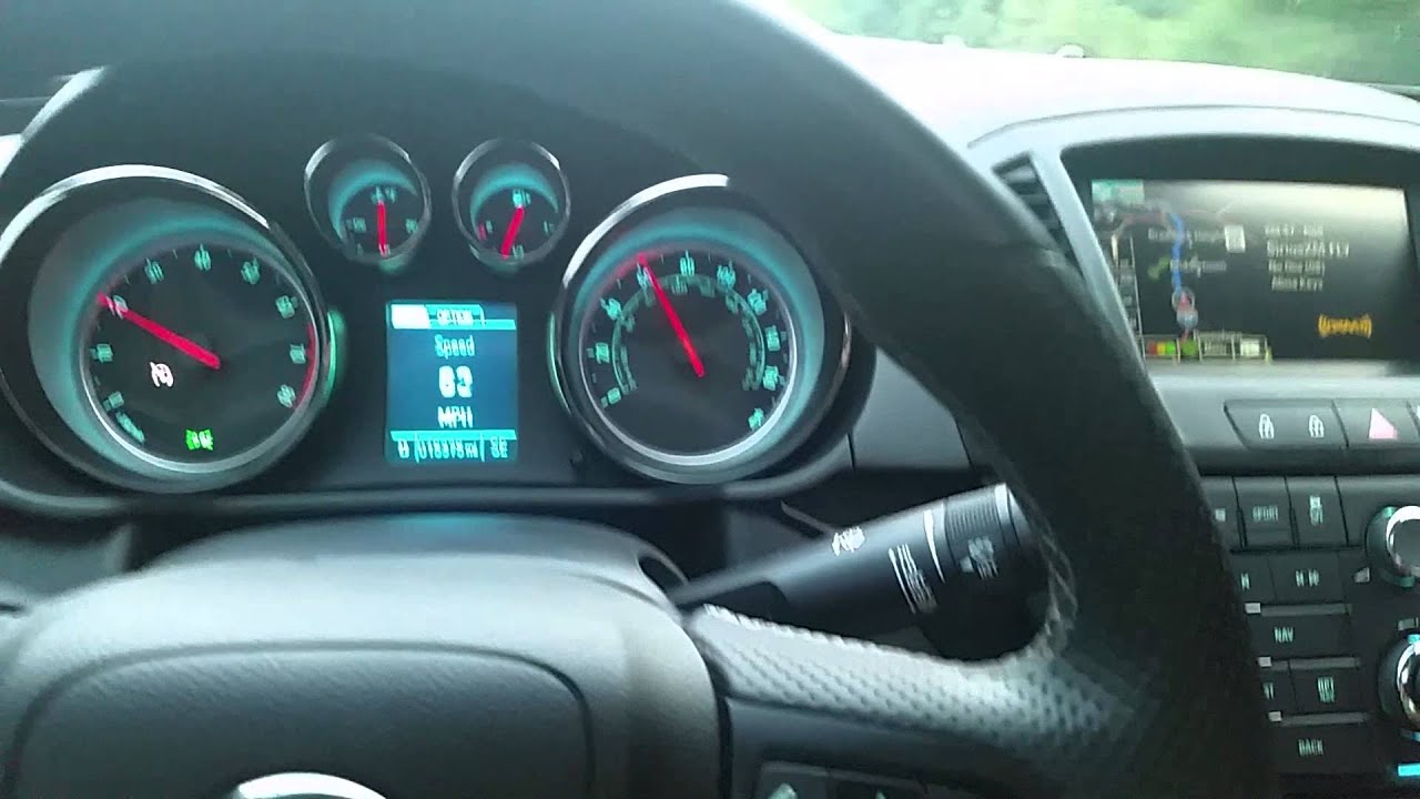 Buick Regal: Trip Odometer Buick Regal: Trip Odometer