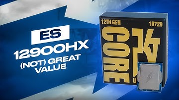 UNLOCKED Laptop Core i9 in a desktop?! i9-12900HX ES! Can it beat R5 7600 and is it worth it?