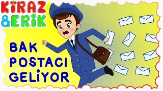 Bak Postacı Geliyor ✉️ Eğlenceli Çocuk Ve Bebek Şarkıları Kiraz Ve Erik Okul Öncesi