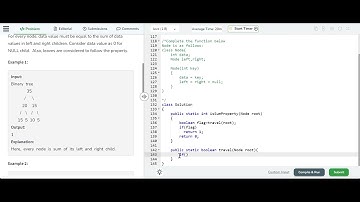Check for Children Sum Property in a Binary Tree