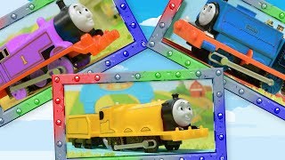 True Colors for Thomas, James and Samson! Play and Learn with Thomas and Friends