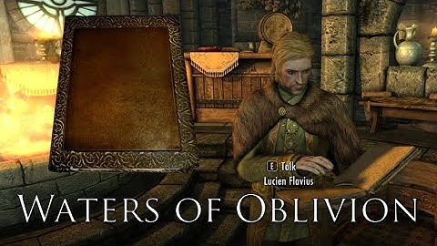 Lucien Reads: The Waters of Oblivion - Elder Scrolls V Skyrim Lore Audiobook Reading