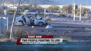 1 critical, another serious in Warm Springs crash
