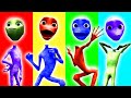 Wrong Heads DAME TU COSITA CHALLENGE Alien Green Patila El Chombo Dance Funny Puzzle Yeşil Uzaylı