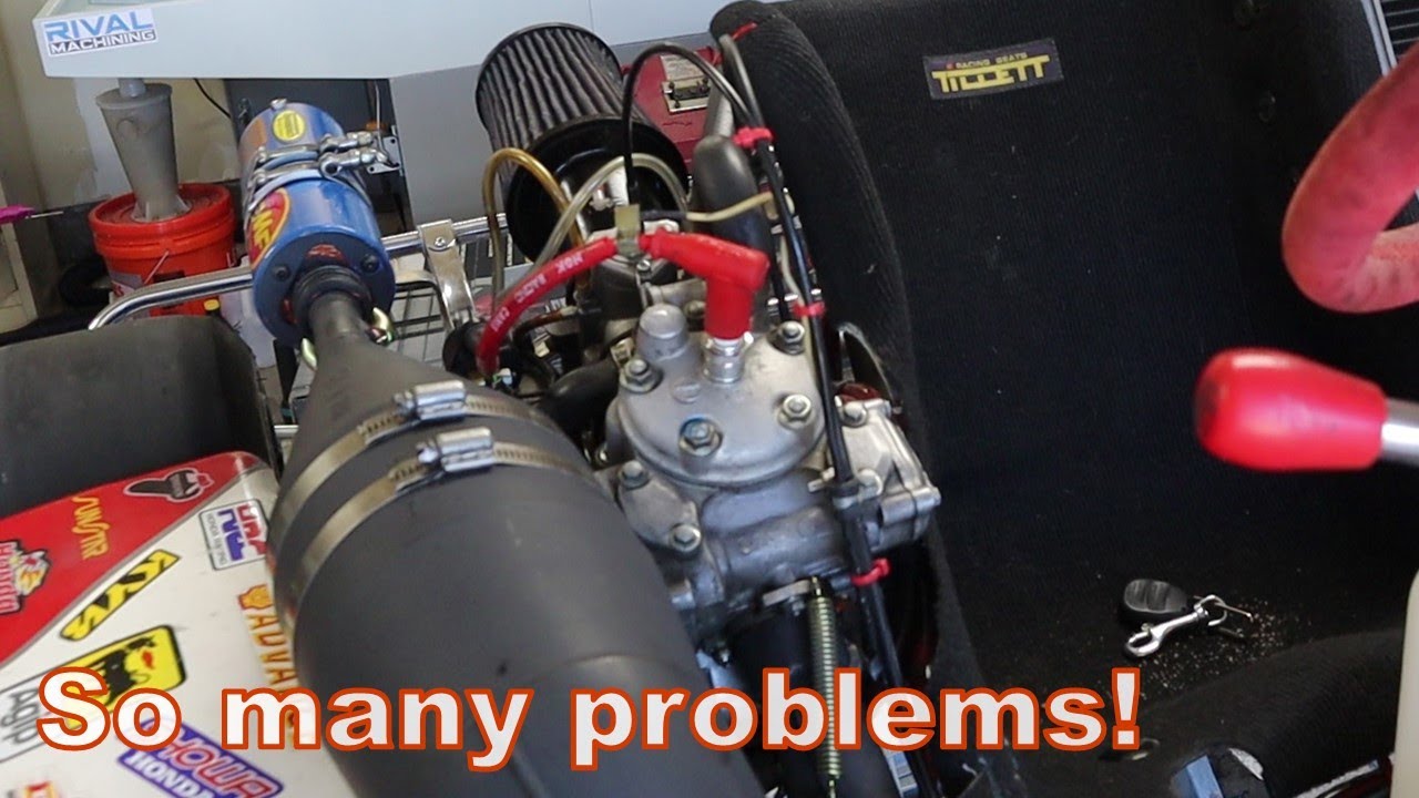 Fixing Shifter Kart Exhaust and Tuning Carb