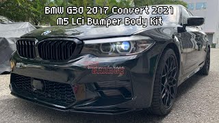 BMW G30 2017 Convert 2021 M5 Lci Bumper Bodykit