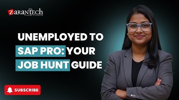 Unemployed to SAP Pro: Your Job Hunt Guide | ZaranTech