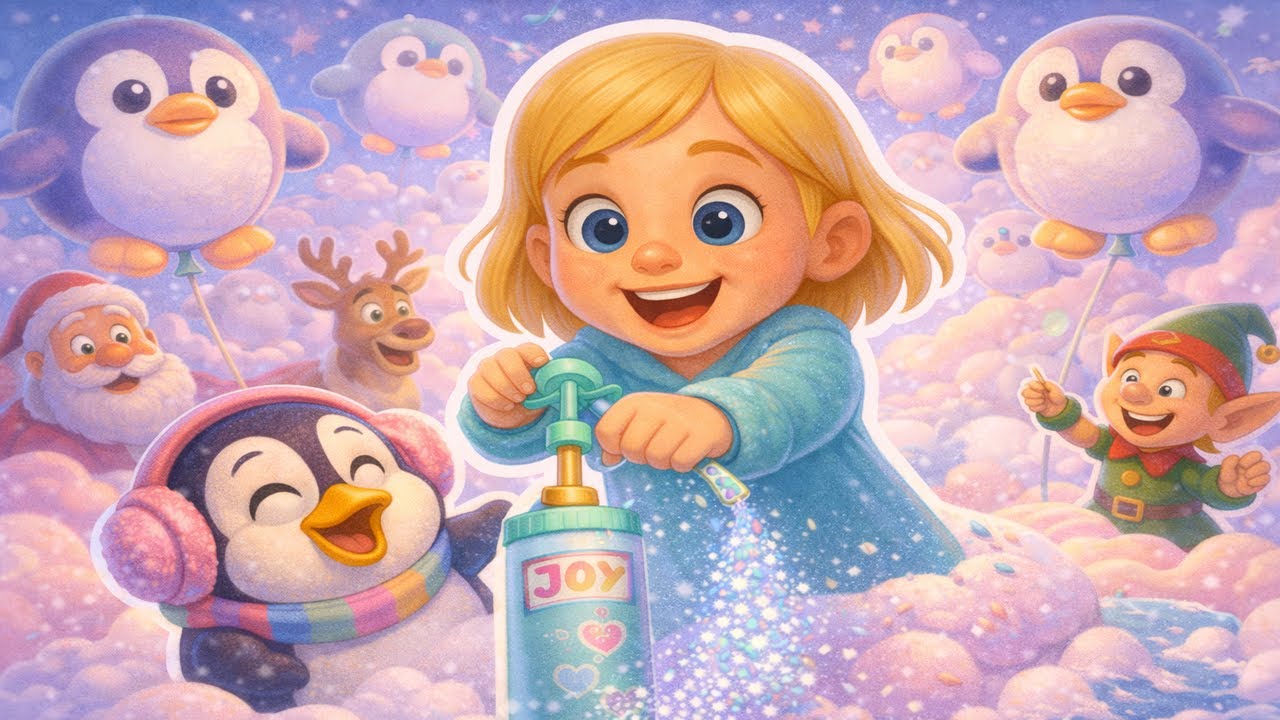 Emma & Chilly Save the Fluffy Penguin Balloon Planet Adventure 🎈🐧✨