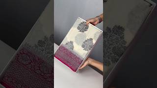 Latest Neem Zari Khaddi Georgette Saree | Priced at ₹8,990/- | #sanjar #saree #khaddigeorgette