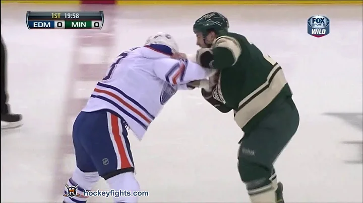 Mike Brown vs Zenon Konopka Apr 26, 2013