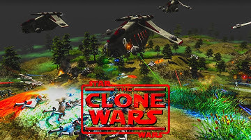 Brutal Clone Trooper Siege STAR WARS: The Clone Wars | Cinematic Short Film