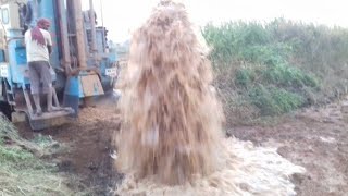 14 inch water 7 feet away from borewell drilling point screenshot 2