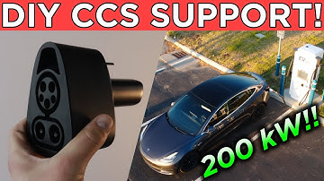 How to retrofit CCS Adapter Support to your Tesla! (USA Tutorial)