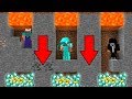 Who is the FIRST to find TREASURE! in Minecraft Noob vs Pro vs Hacker