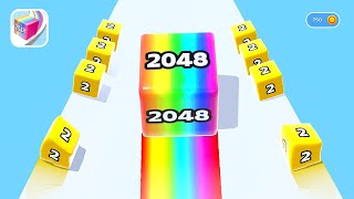 말랑말랑 젤리큐브로 달려봐요! Jelly Run 2048 Game screenshot 5