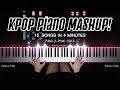 KPOP PIANO MASHUP - 15 SONGS IN 4 MINUTES | Piano Cover by Pianella Piano
