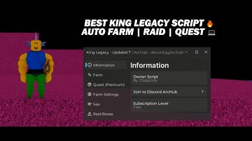 BEST KING LEGACY SCRIPT 2025 | AUTO FARM, RAID, QUEST & MORE!