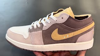 Jordan 1 Low Craft Inside Out Taupe Haze Shoes