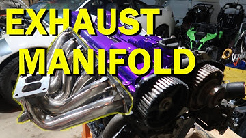 Installing the Exhaust Manifold for Turbo - 2JZ to E46 Conversion