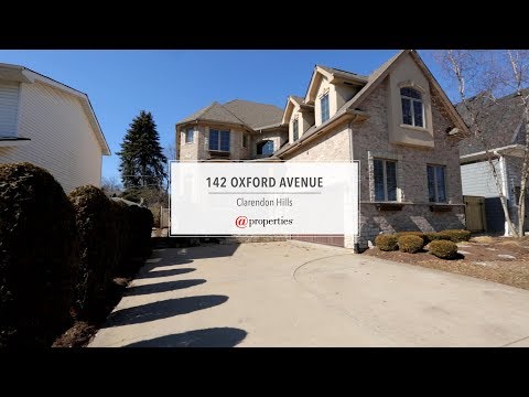 142 Oxford Avenue, Clarendon Hills, IL home video tour