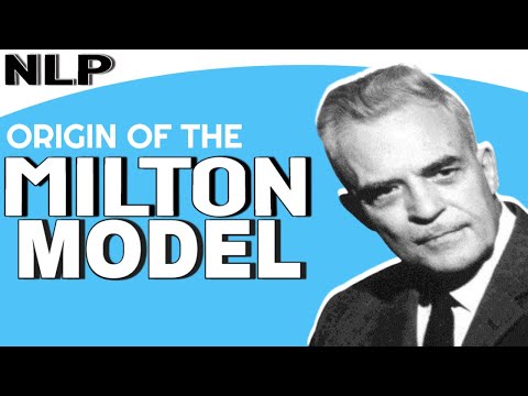 Milton Model NLP | The Origins of Persuasive and Hypnotic Language