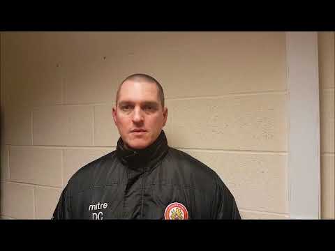 Harlow Town FC vs Tooting & Mitcham post match interview - 06/01/18