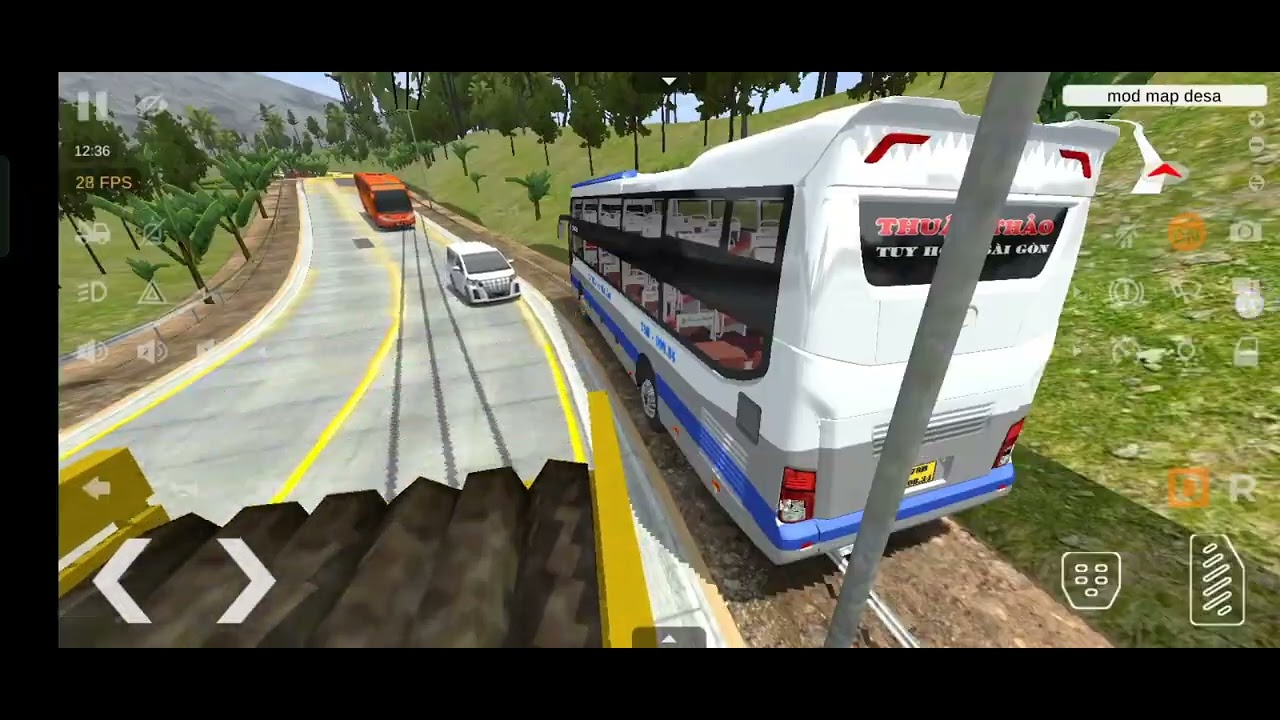 Hôm nay đổi gió qua chơi bus simulator Indonesia mod nhoaaaaaaa