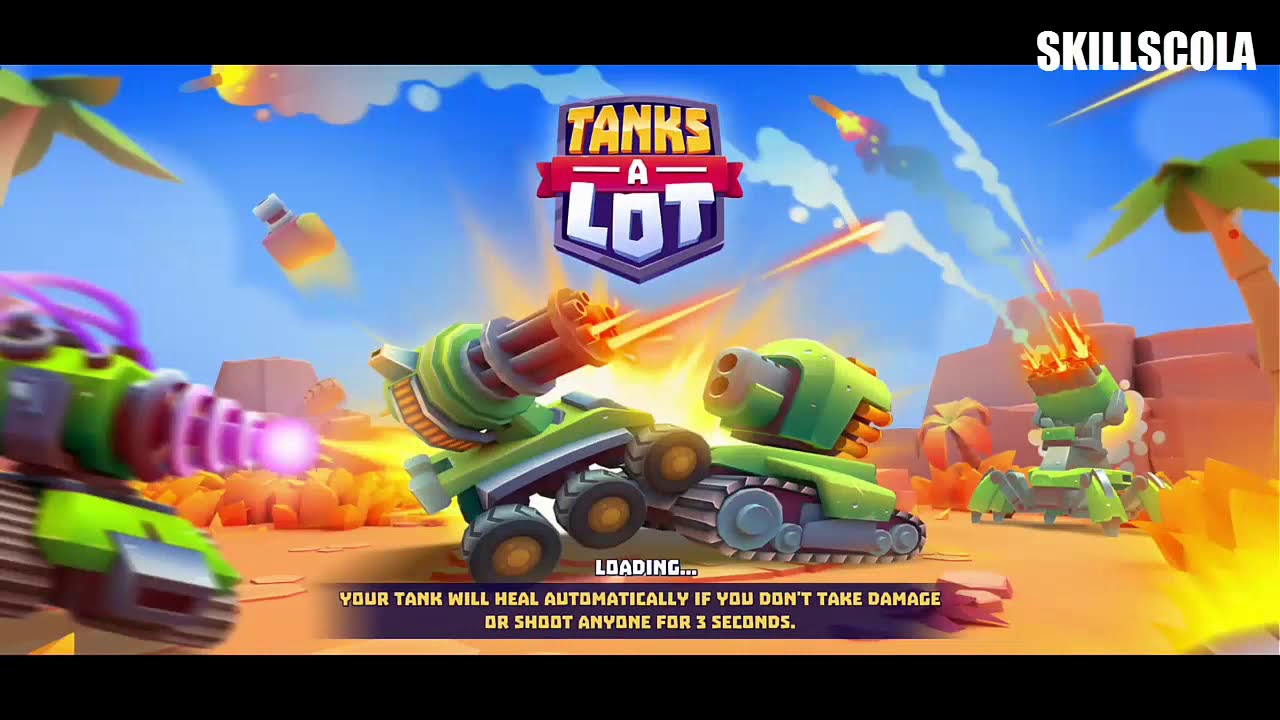 Tanks A Lot online lol 1 game trailer YouTube