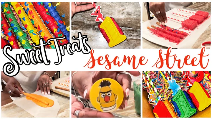 SESAME STREET TREATS FOR A 1ST BIRTHDAY | DIPPED IN CHOCOLATE
