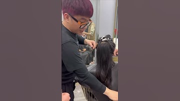 Kỹ thuật uốn xoăn sóng Hàn Quốc anh em đồng nghiệp tham khảo #hair #xoăn #xoănsóng #xoănlười