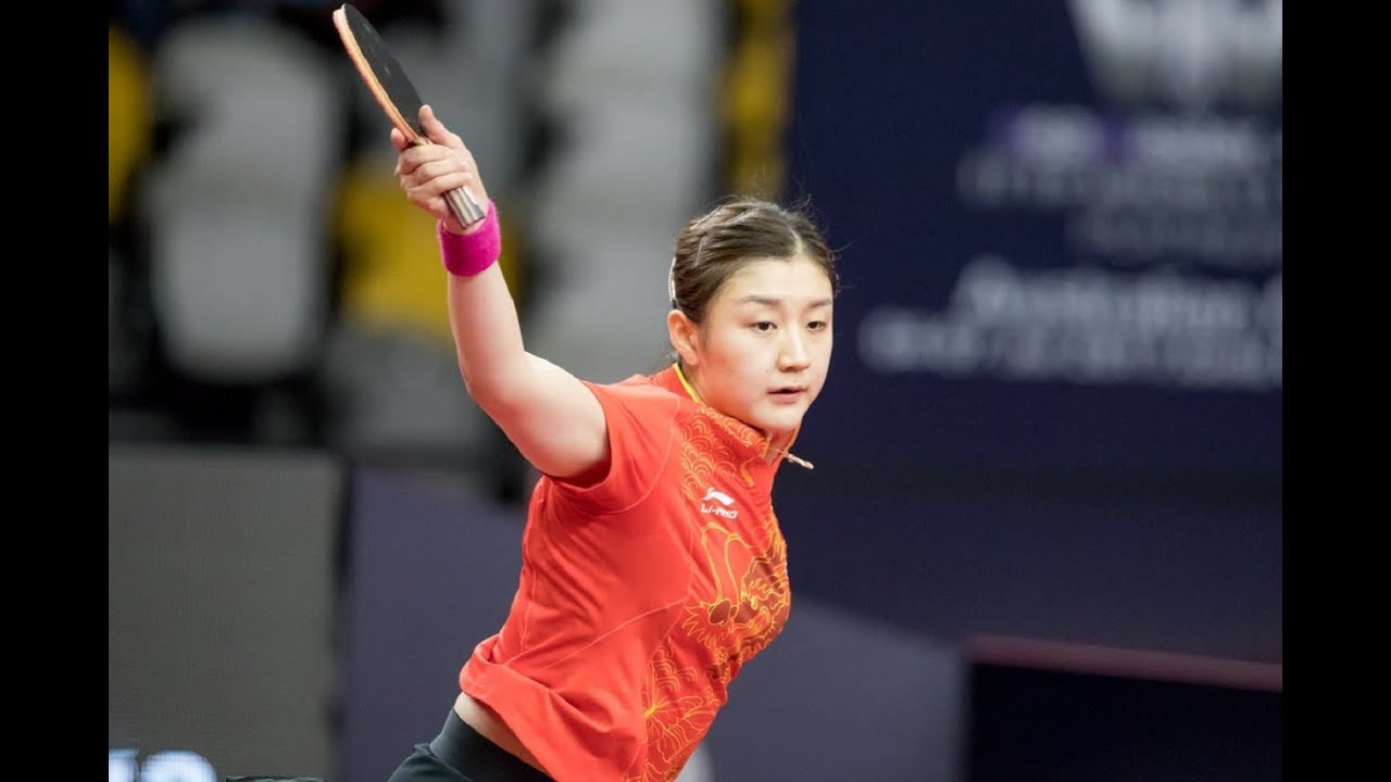 卓球 ヤバイ 世界ランキング1位の可愛すぎる陳夢 Chen Meng のスーパーバックハンドプレイ 衝撃 Brilliant Backhands 陳夢 Youtube