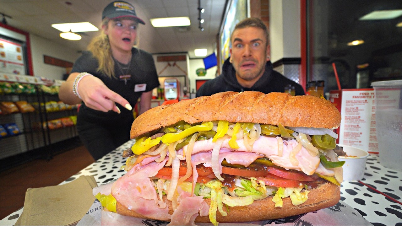 "NOBODY WILL EVEN TRY" THE DEATHLY 2 MILLION SCOVILLE SANDWICH CHALLENGE | Joel Hansen