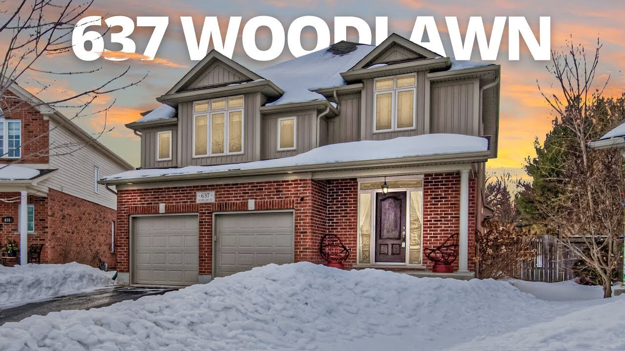 Lovely Laurelwood 637 Woodlawn Place Waterloo Real Estate Video