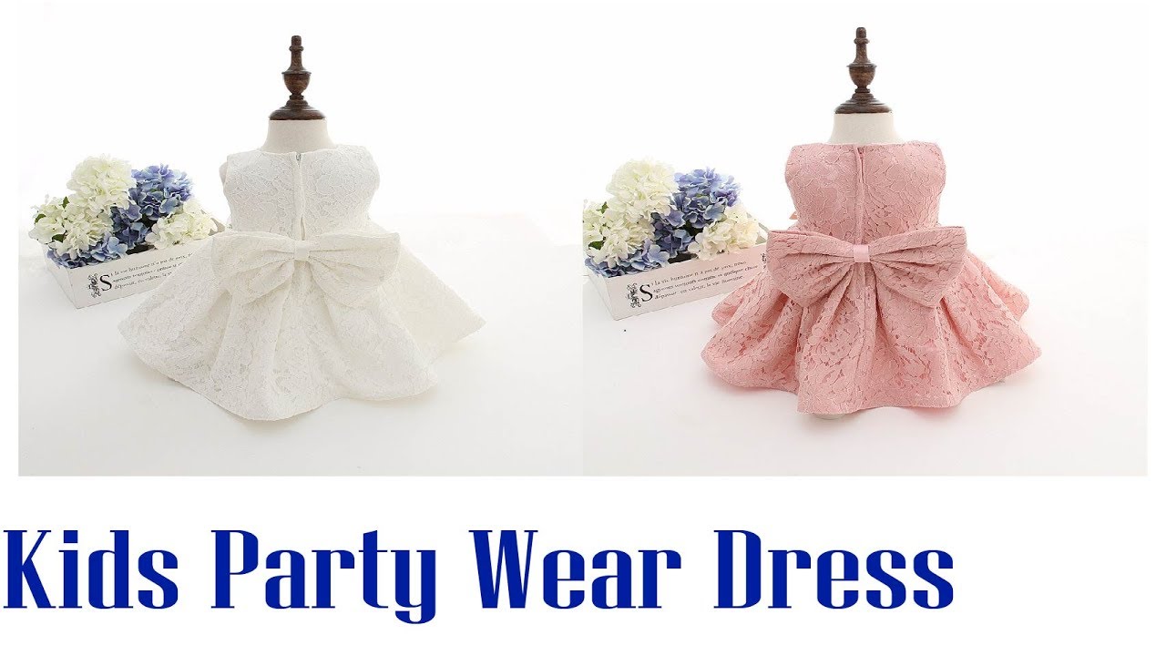 Baby Girl Dresses Party Wear Birthday Party Outfits Kids Clothing