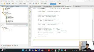 Program java bufferedReader, scannner dan joption