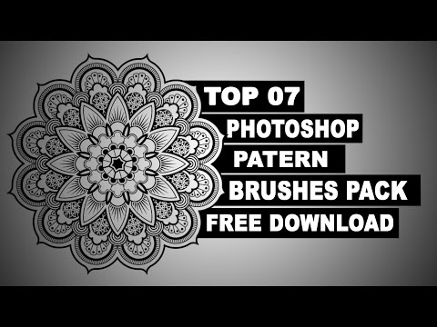 Top 07 Free Photoshop Pattern Brushes Pack l Free Download l Hansana LK