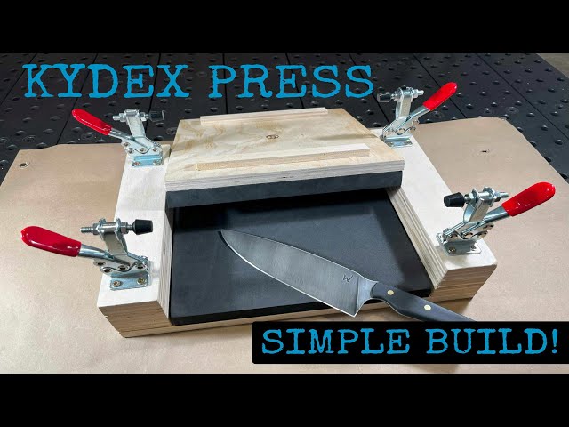 Kydex press - Making Sparks
