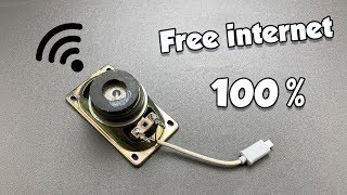 New For 2020  Free Internet Wifi 100% At Home